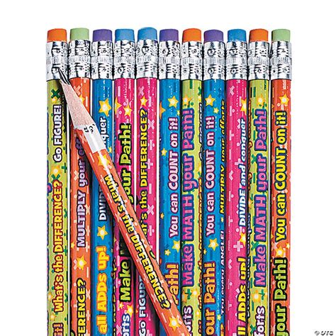 math pencils for students